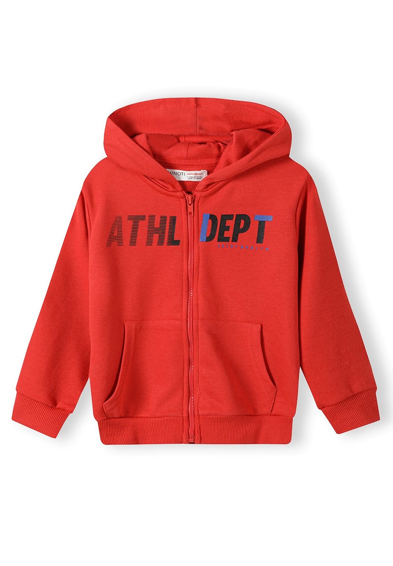 MINOTI Sweater met rits rood