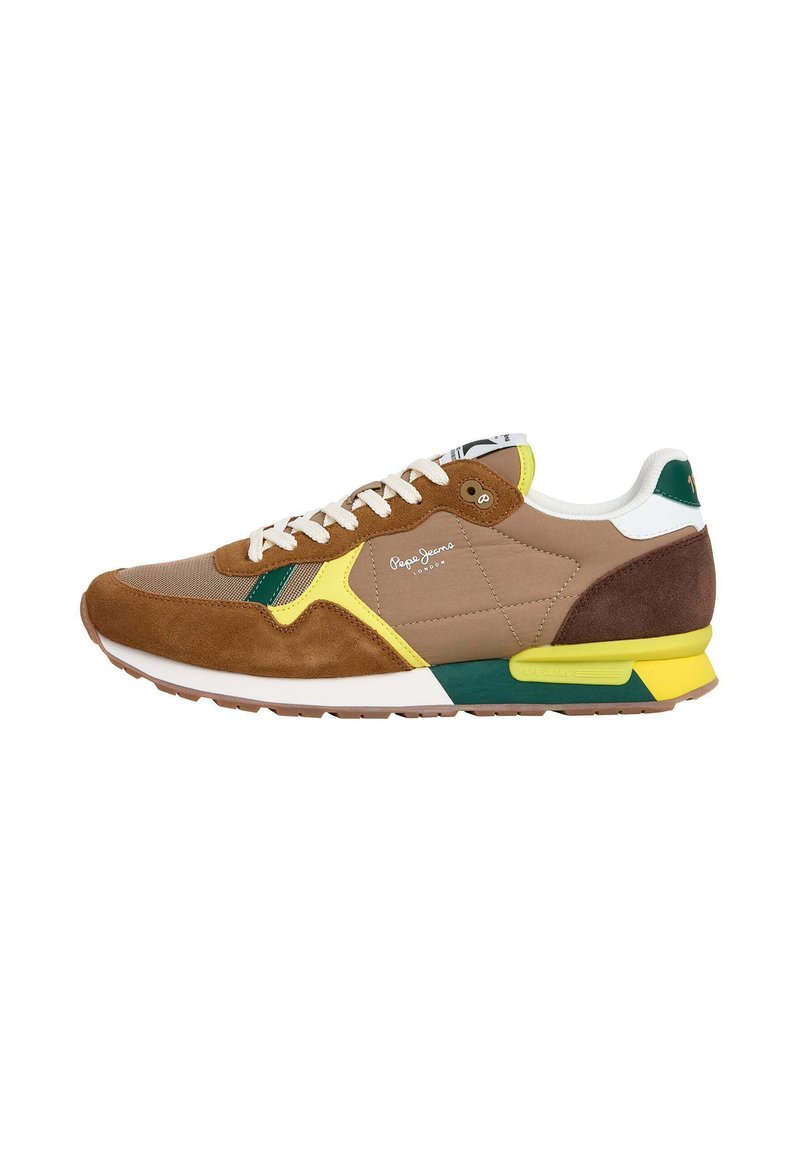 Pepe Jeans BRIT COLORS - Sneakers basse - brown