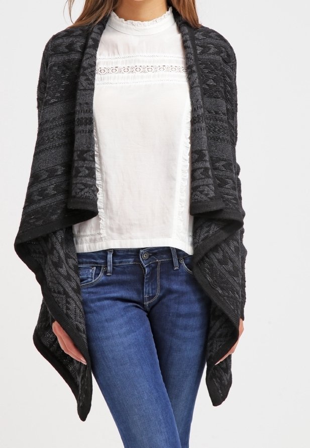 mint&berry Strickjacke - anthracite