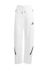 Z N E BARREL - Tracksuit bottoms - white black
