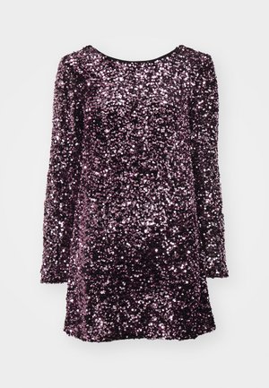 Gina Tricot, LOOSE SEQUIN MINI DRESS - Cocktail φόρεμα / Φόρεμα για πάρτι - pink