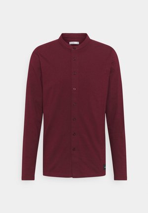 REACT GRANDAD SOLID - Overhemd - burgundy