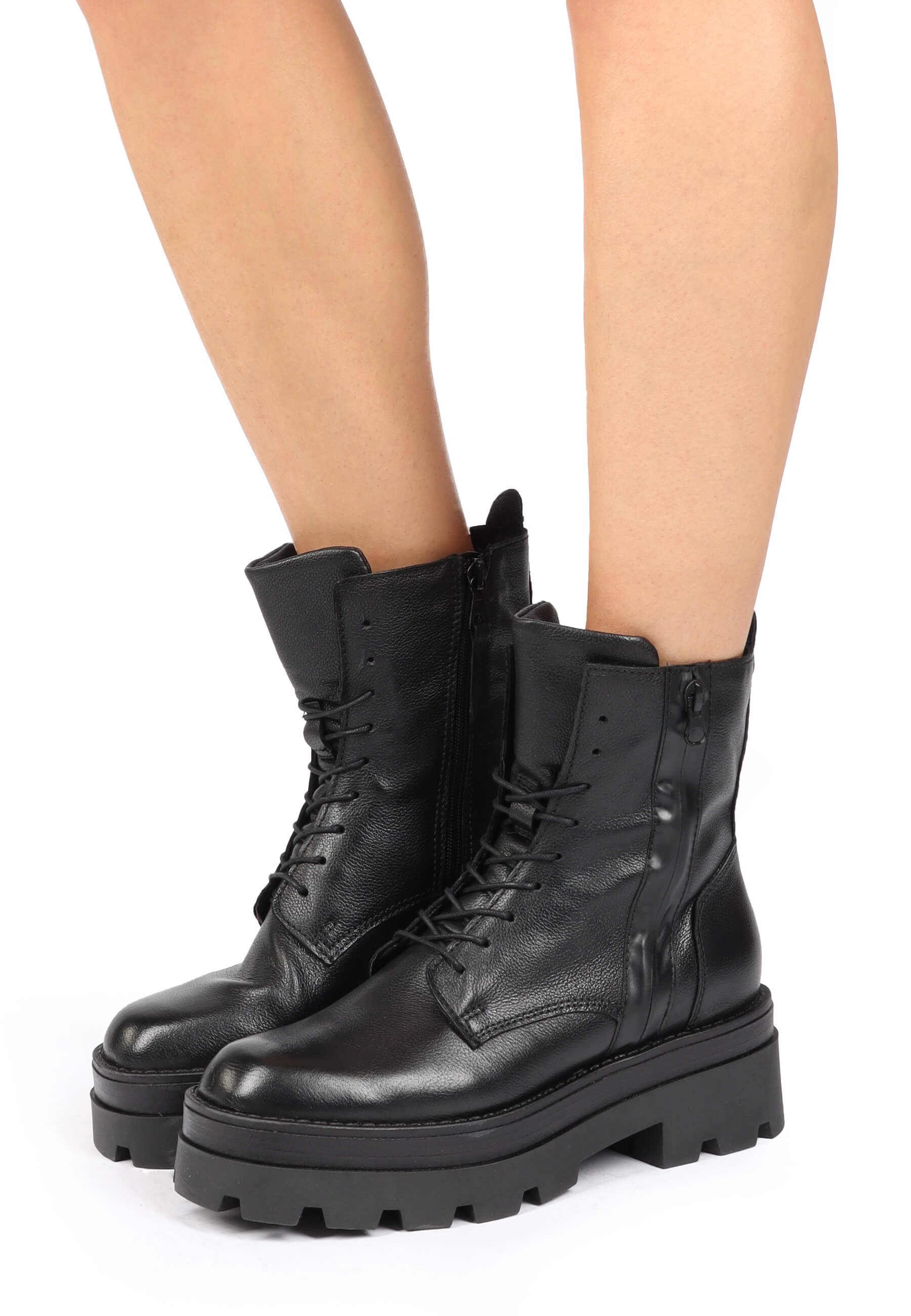 MJUS Veterboots - nero/Zwart - Zalando.nl