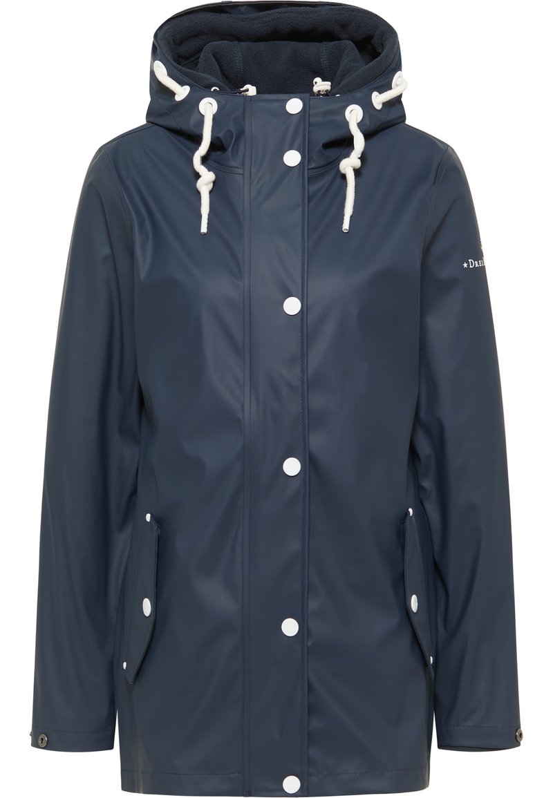 dreimaster Regenjas blauw dreimaster Regenjas blauw