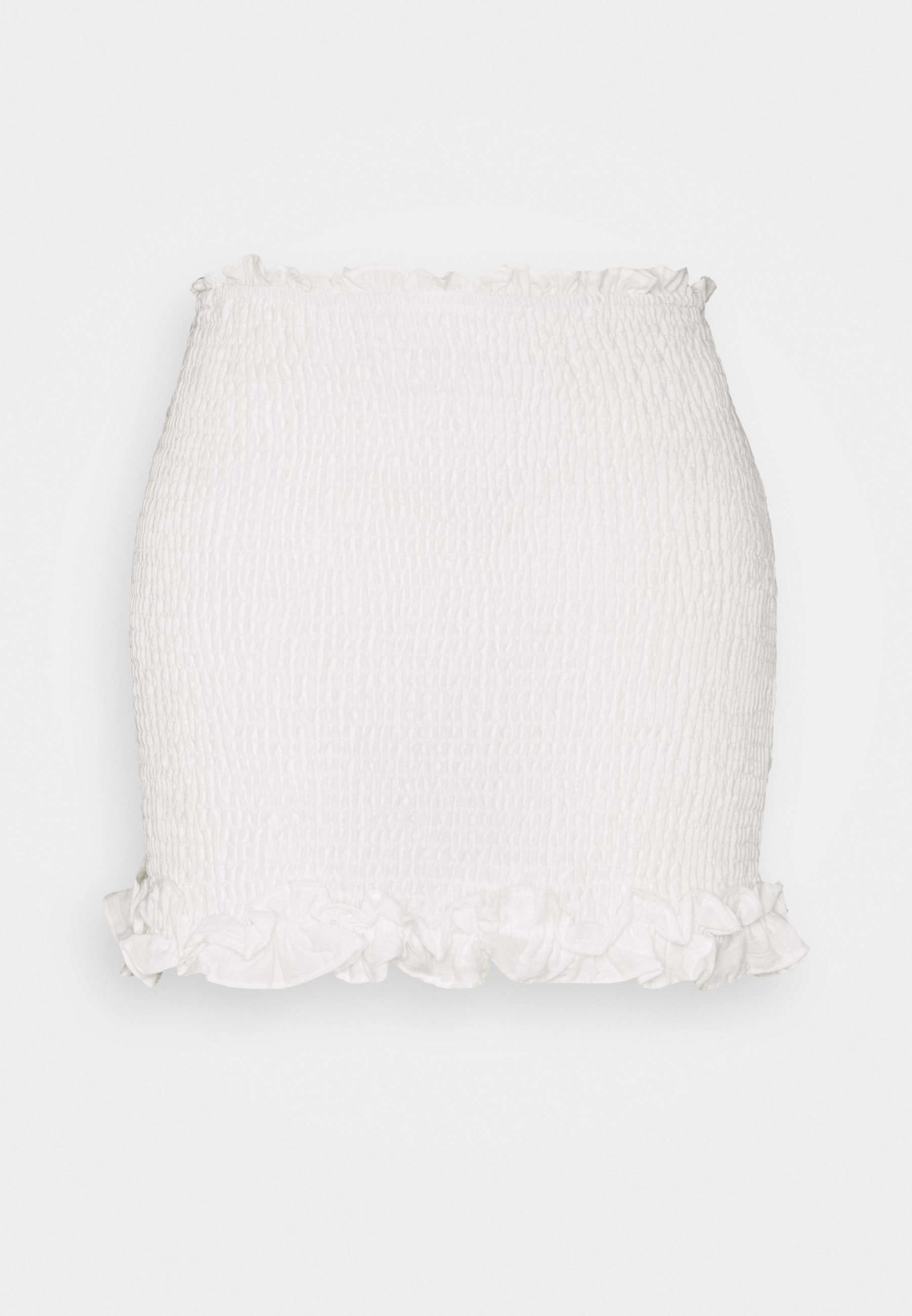Glamorous Smocked Mini Skirt With Hems Mini Skirt Off White Off White Zalando Ie Glamorous Smocked Mini Skirt With Hems Mini Skirt Off White Off White Zalando Ie