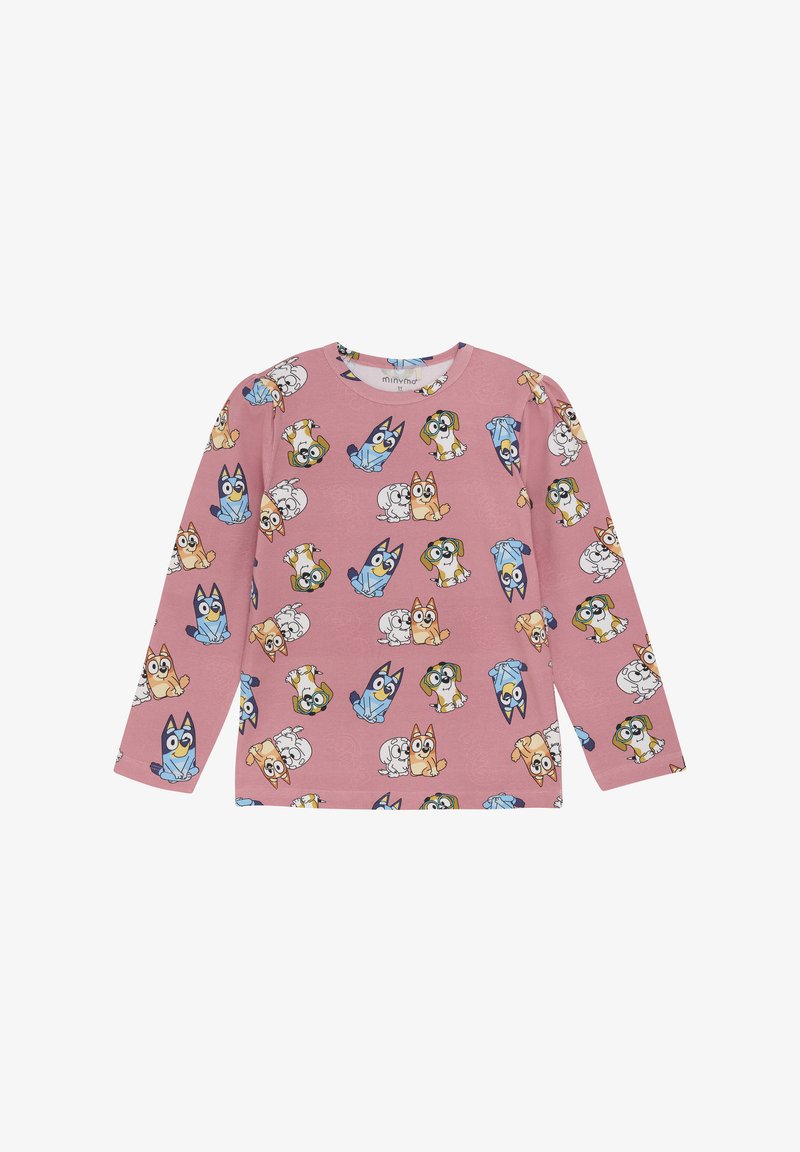 Minymo Langarmshirt - slate rose