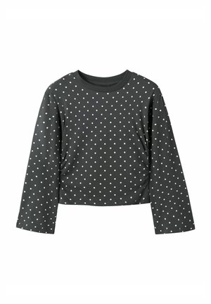 SLIM FIT - T-shirt à manches longues - pirate black