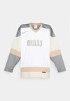 NBA CITY EDITION CHICAGO BULLS HOCKEY - Ilgarankovis viršutinės dalies drabužis - white/oatmeal/hemp/dark steel grey