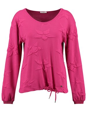 WSW SKY ROUND - Long sleeved top - deep pink