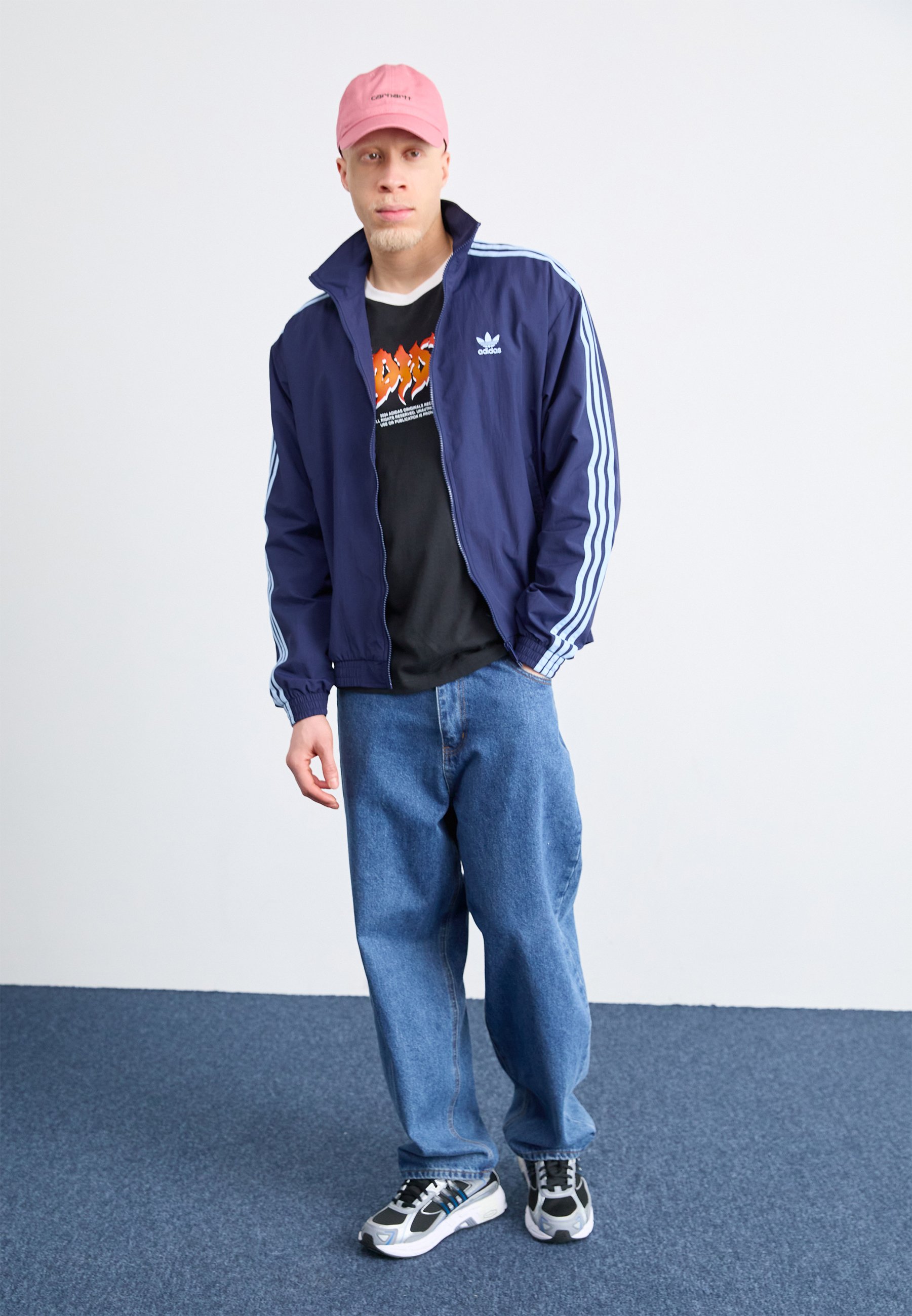 adidas Originals - Kurtka sportowa/granatowy - Zalando.pl