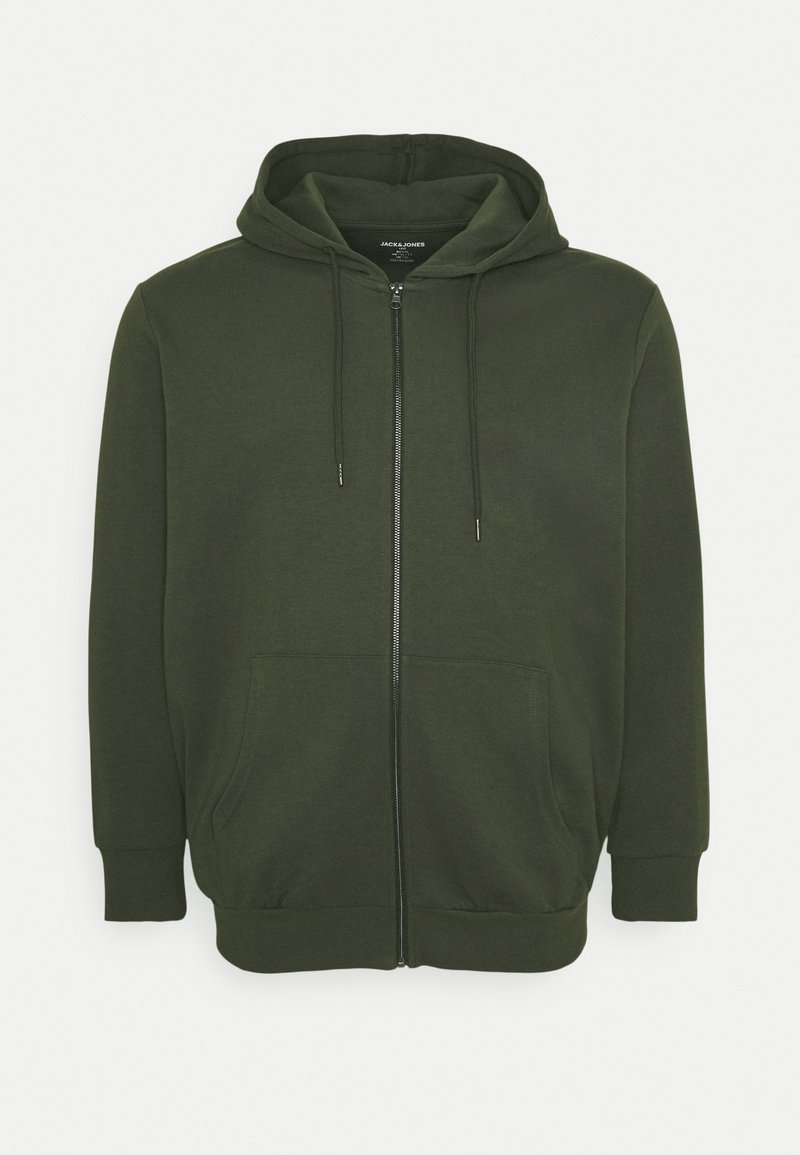 jack & jones Sweater met rits donkergroen jack & jones Sweater met rits donkergroen