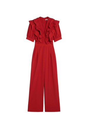 Scalpers, SCALPERS RUFFLE JUMPSUIT - Jumpsuit - red