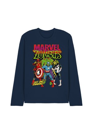 Long sleeved top - dark blue