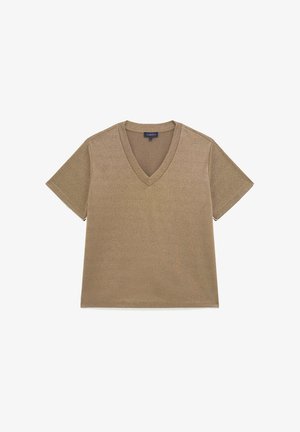 Caroll, TFOIL - T-shirt basic - couleur or