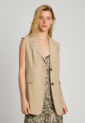 Pepe Jeans ADELE - Waistcoat - light beige