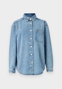 RELAXED SHIRT - Chemisier - denim light