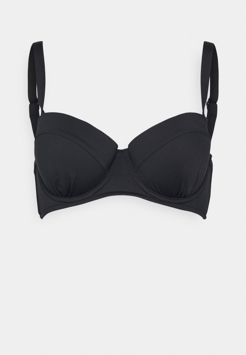 Seafolly DD BIG CUP COLLECTIVE UNDERWIRE BRA Bikini top black