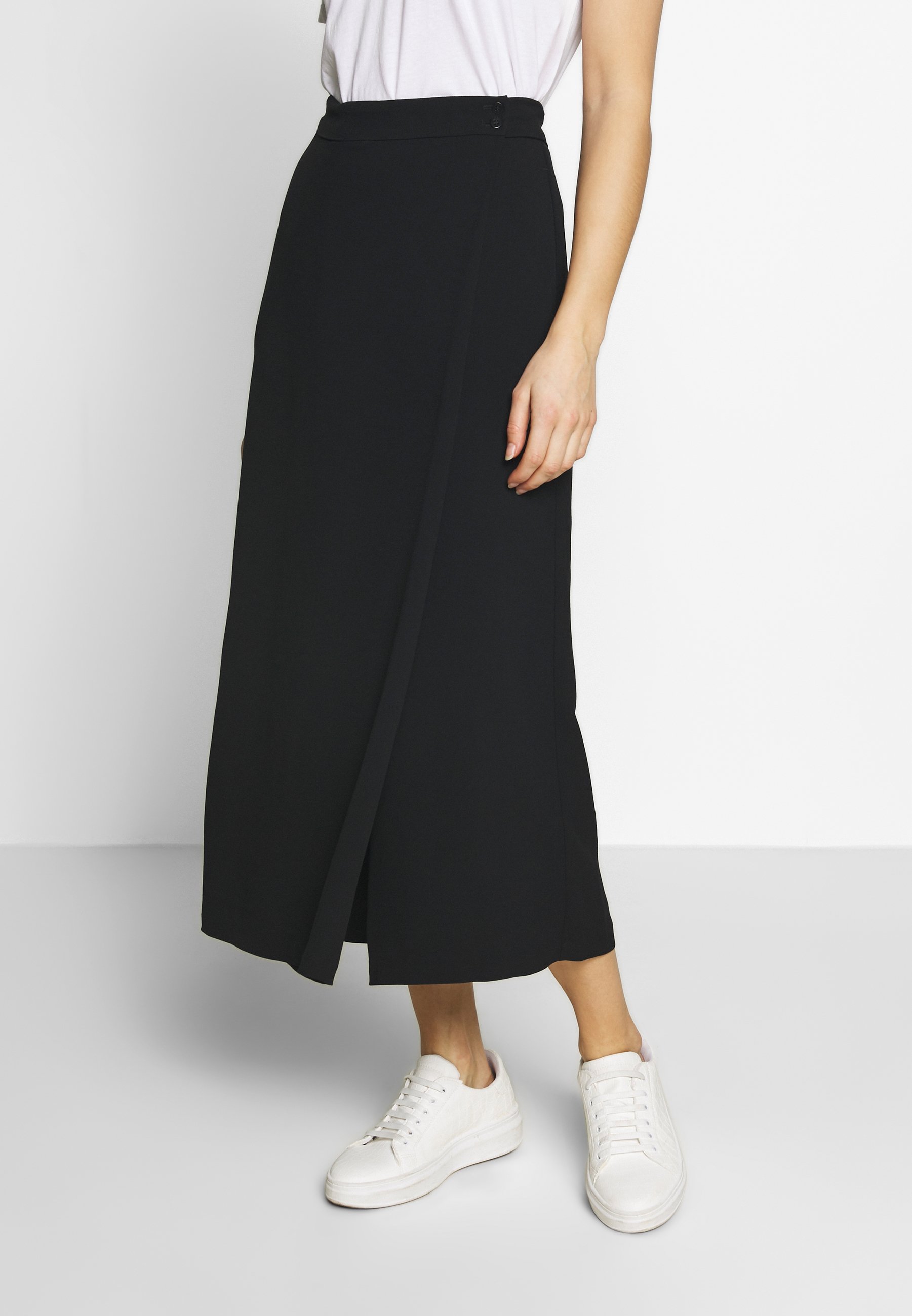 Marc O Polo Pure Pants Skirt Stoffhose Pure Black Schwarz Zalando De