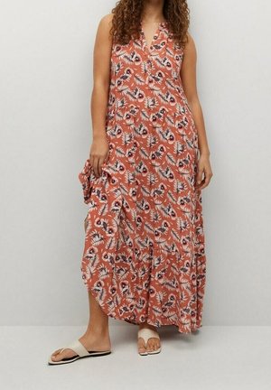 Maxikleid - coral