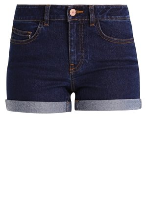 Denim shorts - dark-blue denim