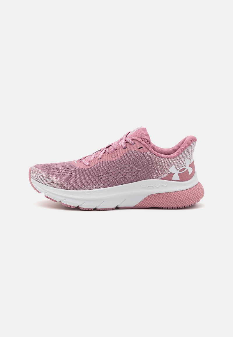 Under Armour - HOVR TURBULENCE - Neutral running shoes - pink elixir/black, Enlarge