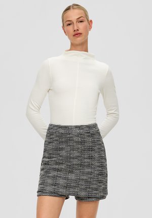 s.Oliver STRETCH - Langarmshirt - ecru