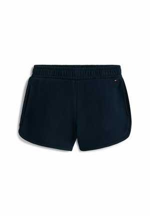 Tommy Hilfiger, TOMMY HILFIGER GLITTER LOGO T-SHIRT AND SHORTS SET - Short - dark blue