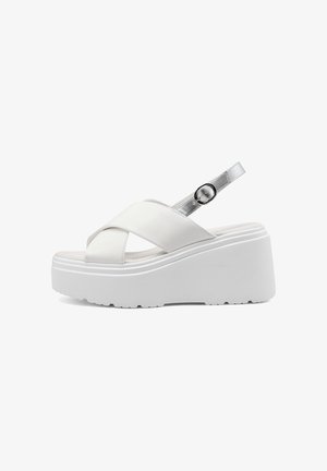 Queen Helena, X34-103 - Sandali con tacco - bianco/argento