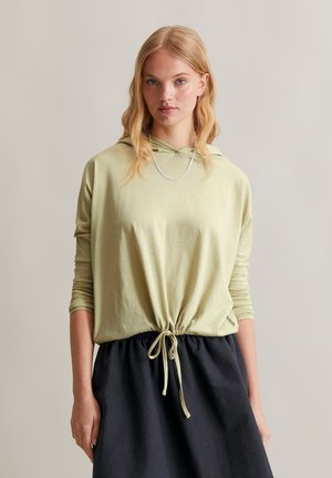 Kapuzenpullover - elm green
