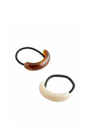 Next, RESIN HAIR BOBBLES 2 PACK . - Haar-Styling-Accessoires - brown cream