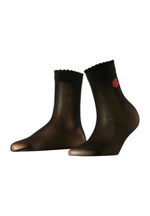 PASSIONATE 20 DENIER SHEER - Socks - black