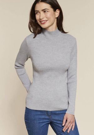 Damart RAYÉ - Pullover - gris chiné