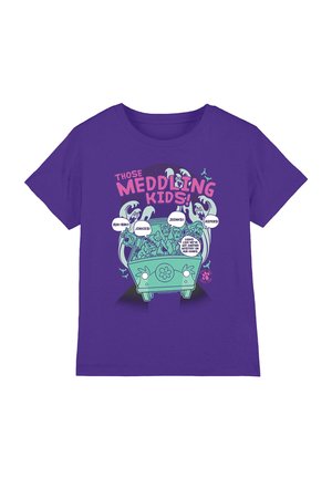 Cotton Soul, SCOOBY DOO MEDDLING SINCE 1969  UNISEX - Print T-shirt - purple