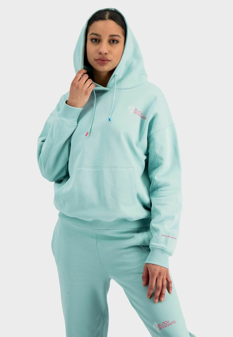 Damen Sweatshirts | Black Bananas 3D Kapuzenpullover mint - RL98953 Damen Sweatshirts | Black Bananas 3D Kapuzenpullover mint - RL98953