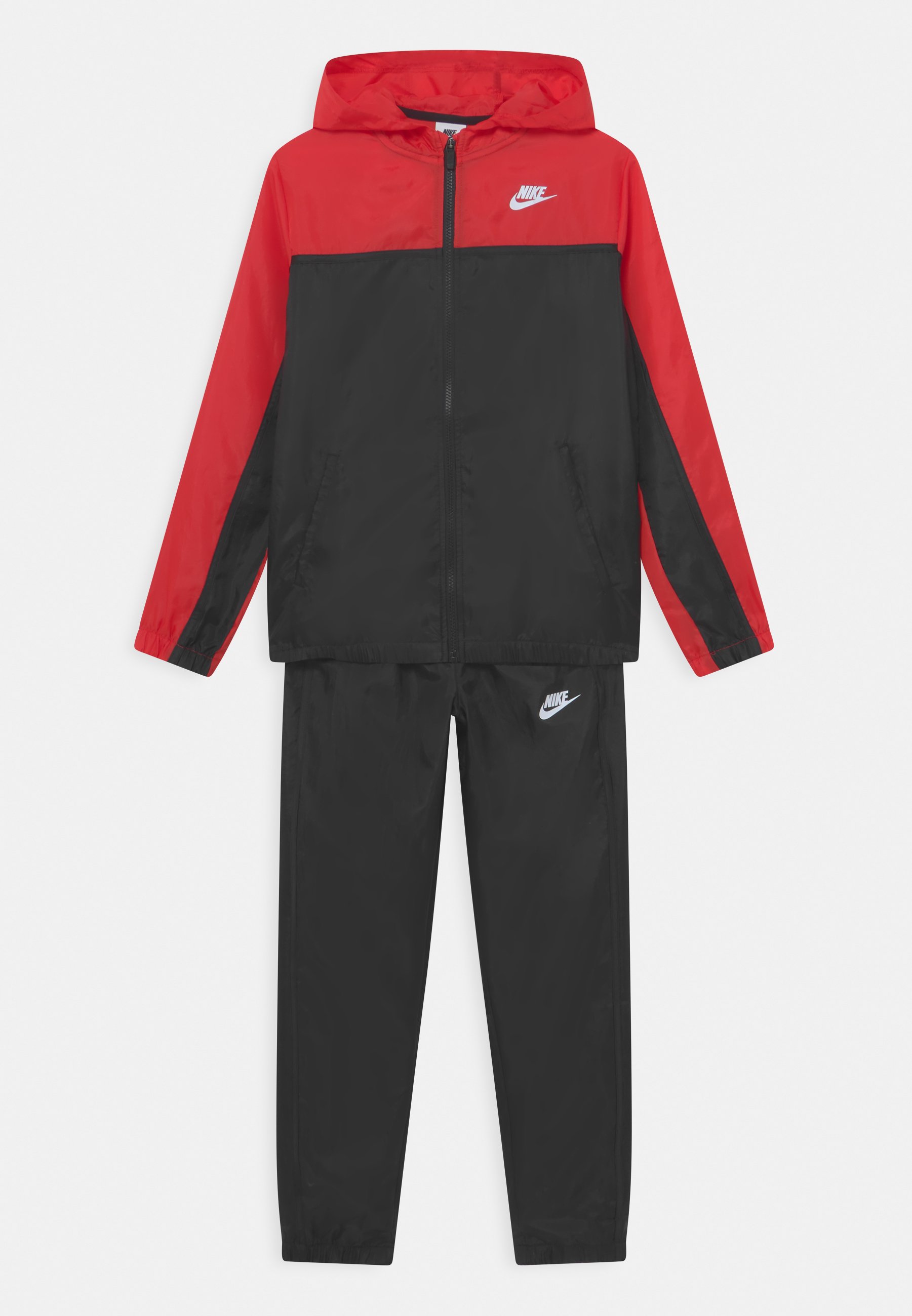 Nike Sportswear Track Suit Set Unisex Tracksuit University Red Black Red Zalando Ie