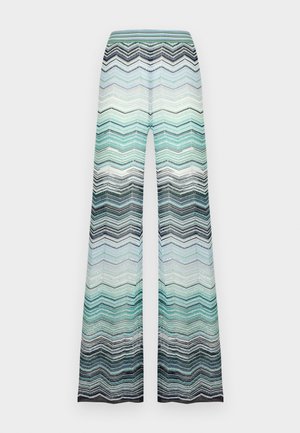 Missoni TROUSERS - Pantaloni - turquoise tones