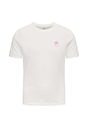 ONLY T-SHIRTS - T-shirt imprimé - blanc