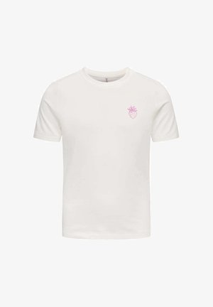 ONLY T-SHIRTS - T-shirt imprimé - blanc