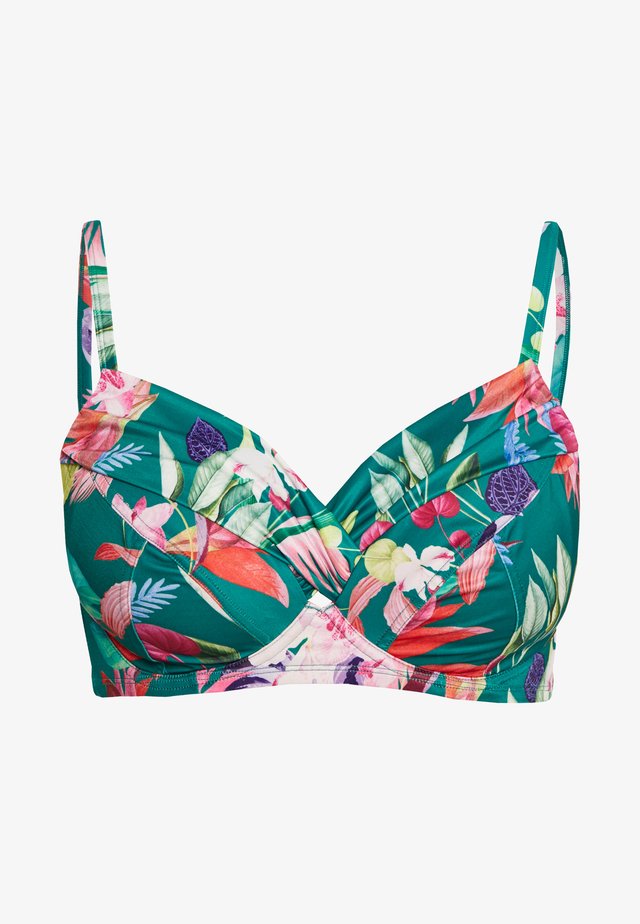 MERIDA - Bikini pezzo sopra - green