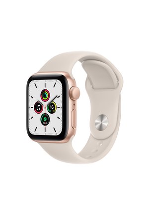 APPLE WATCH SE 40MM (GPS) - Smartwatch - gold aluminium case with starlight sport band