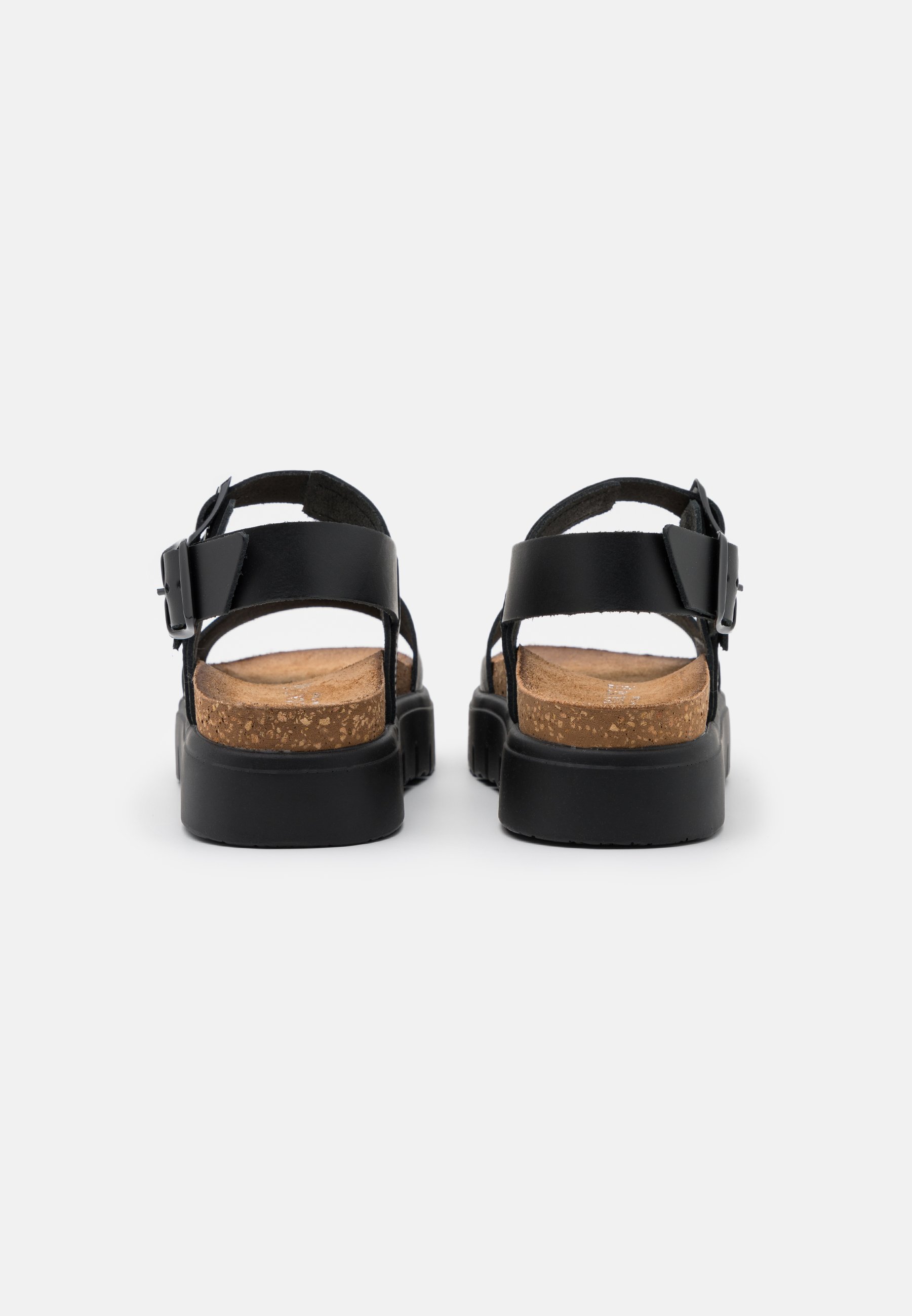 Lazamani Sandalen met plateauzool - black/Zwart - Zalando.nl