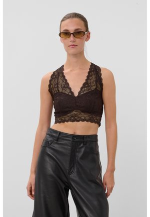 Soaked in Luxury SLDOLLY BRALETTE - Haut - mole