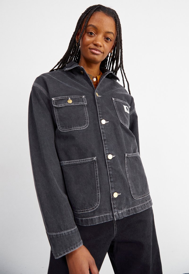 Carhartt WIP MICHIGAN COAT - Teksajakk - black