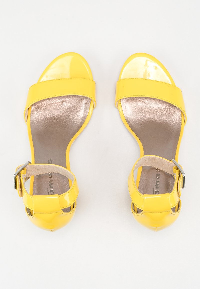 Tamaris High heeled sandals yellow (Pre-owned) Zalando