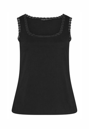 Yours Clothing, PLUS SIZE VESTS & CAMIS. - Top - black