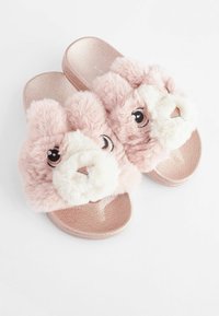 Next FUN ANIMAL SLIDERS - Slip-on sandaler - pink metallic