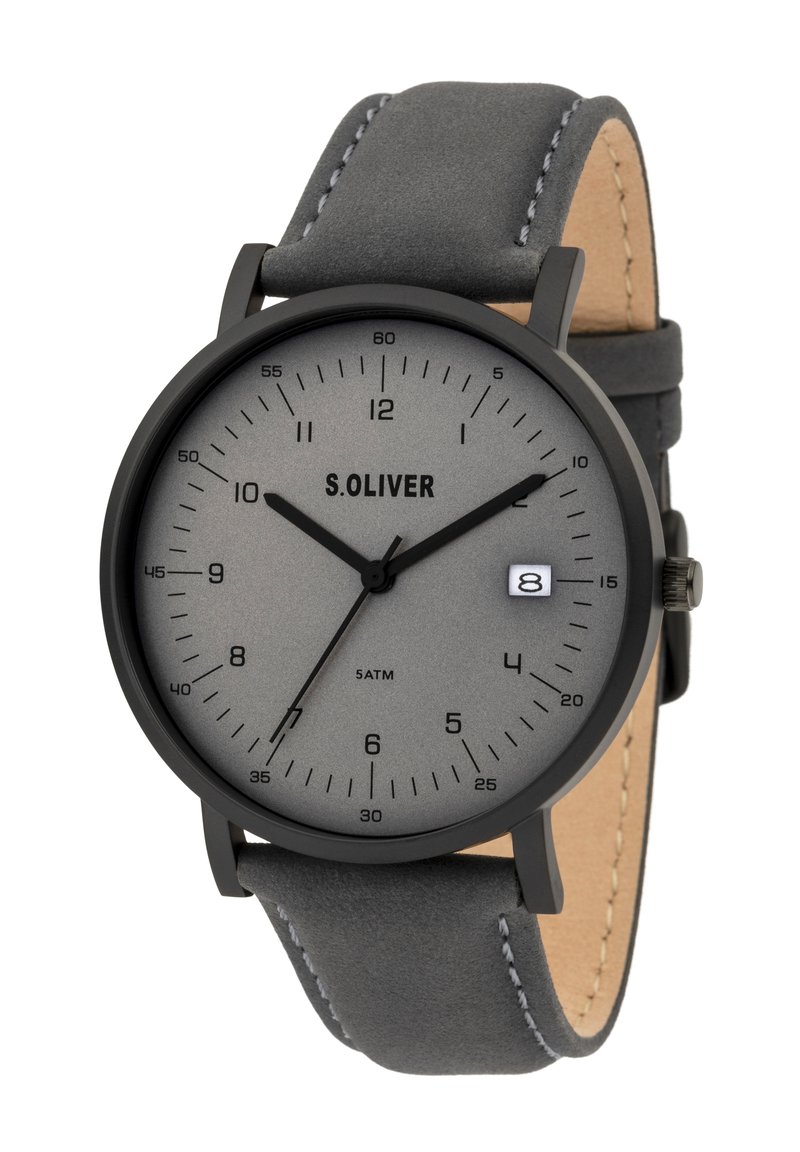 Herren Analoguhren | s.Oliver Uhr grau - IL80141 Herren Analoguhren | s.Oliver Uhr grau - IL80141