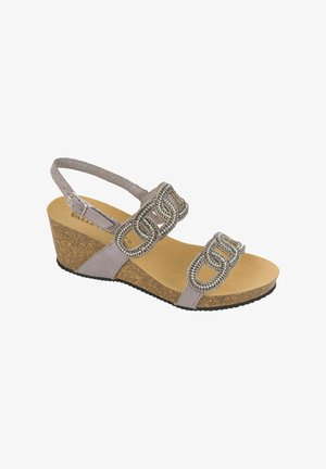 faina ZITHA - Sandali con tacco - silber/argentato faina ZITHA - Sandali con tacco - silber/argentato