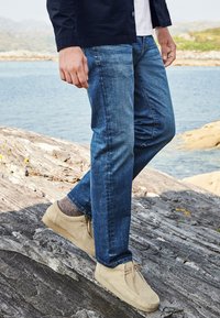 Next Cotton Stretch - Džíny Straight Fit - blue