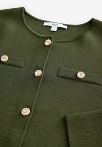 Next CREW NECK SMART - Cardigan - green khaki